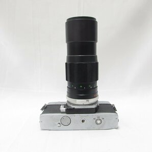 MINOLTA ミノルタ SRT101 シルバー + MC TELE ROKKOR-PE 200mm F4.5 空シャッターOK 現状品 USED /2306Dの画像6