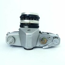 ニコン NIKKOREX ニコレックス F + NIKKOR-S Auto 5cm 50mm F2 フィルムカメラ 空シャッターOK USED /2306C_画像5