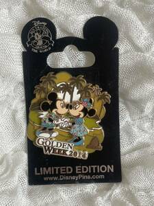  Hawaii limitation aulani Disney Mickey minnie pin badge 2014