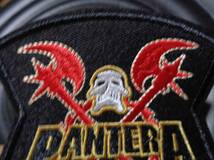 黒◆新品パンデラ　ヘル・パトロールPANTERA HELL PATROLヘヴィメタル　heavy metal ヘビーメタルバンド　ヘビメタ刺繍ワッペン （パッチ）_画像4