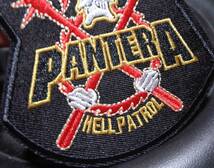 黒◆新品パンデラ　ヘル・パトロールPANTERA HELL PATROLヘヴィメタル　heavy metal ヘビーメタルバンド　ヘビメタ刺繍ワッペン （パッチ）_画像3