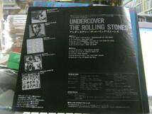 ROLLING STONES ローリングストーンズ / UNDER COVER 国内LP MICK JAGGER KEITH RICHARDS RON WOOD BILL WYMAN CHARLIE WATTS_画像2