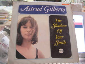 ASTRUD GILBERTO アストラッド・ジルベルト / THE SHADOW OF YOUR SMILE 国内ペラジャケLP Joao Donato Luiz Bonfa Phil Ramone