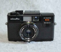 [ei580]カメラ　ミノルタ　ハイマチック SD　Minolta HI-MATIC 38mm f2.8 1:2.7 CAMERA_画像1