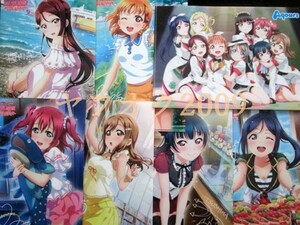 ラブライブ！サンシャイン!!　クリアファイル　セブンイレブン限定　7枚セット　非売品