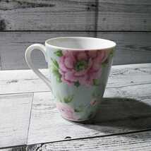 ローラアシュレイ「マグカップ 1個」花柄 LAURA ASHLEY 陶器製_画像2