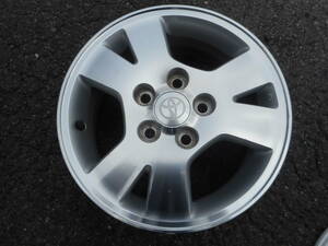 トヨタ TOYOTA ノア AZR60G AZR65G 純正 アルミホイール 6J 15インチ +50 PCD114.3-5穴 ハブ径60mm 綺麗 1本のみ(1)