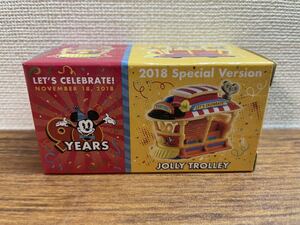 TDR TDL ディズニーリゾート 2018 90周年　ジョリートロリー ディズニートミカ LET'S CELEBRATE!