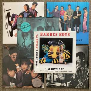 {.!} Barbie boys LP/12in together 6 pieces set ~v5/Listen!/3rd BREAK/ minus ...../BARBEE BOYS/..