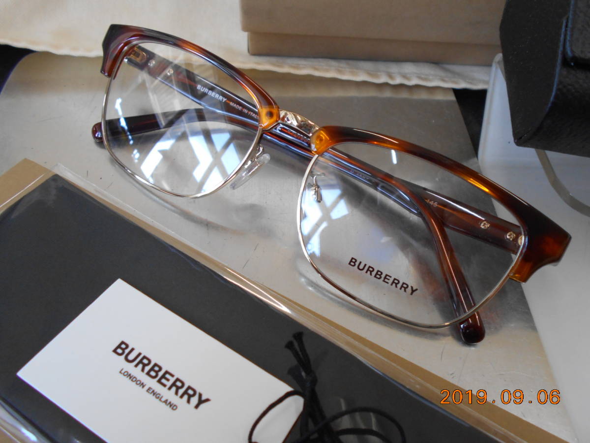 バーバリー BURBERRY 眼鏡フレームB2352F-3988 お洒落 リカルドティッシ-