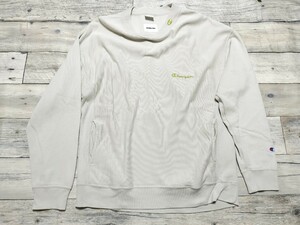 Champion × monkey time（チャンピオン モンキータイム） REVERSE WEAVE リブワンポイントロゴ刺繍 スウェット メンズ トップス　1608