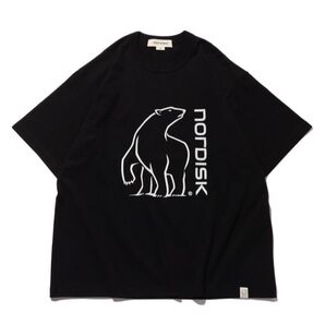 Nordisk/ノルディスク ORGANIC COTTON POLAR BEAR TSHIRT ブラック L(48) Tシャツ