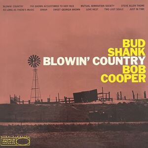 LP■JAZZ/Bud Shank/Blowin' Country/WP 1277/美品美盤/バド・シャンク/ボブ・クーパー