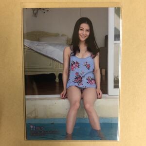 NMB48 上西恵 トレカ アイドル グラビア カード 下着 水着 ビキニ RG75 タレント トレーディングカード　AKBG