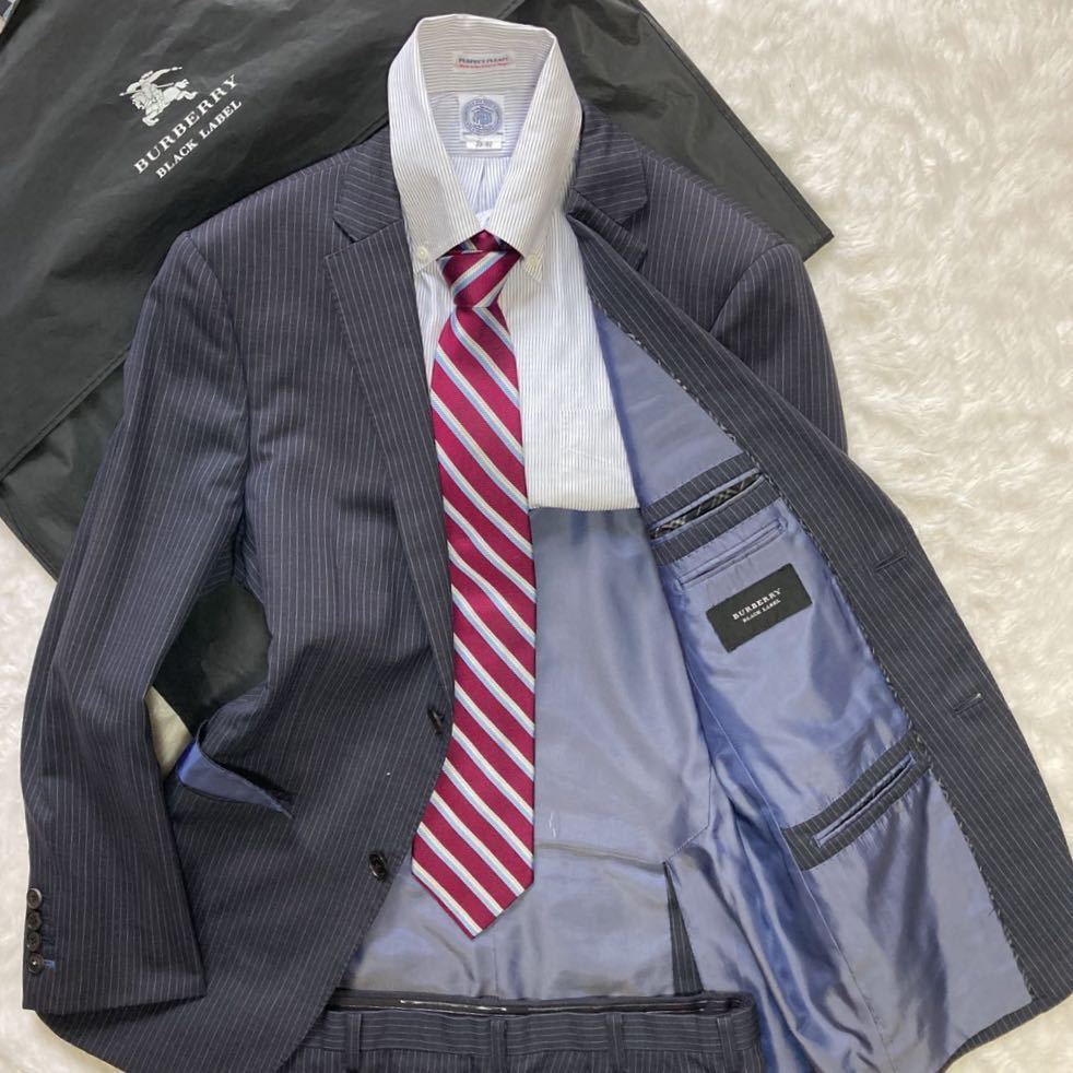 極美品◎バーバリーブラックレーベル『限定生産☆希少黒タグ』BURBERRY