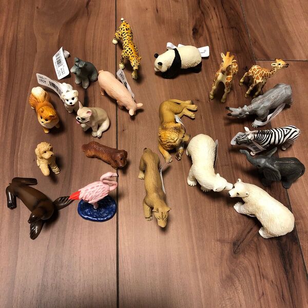 ミニチュアプラネット 犬、どうぶつ、まとめ売り