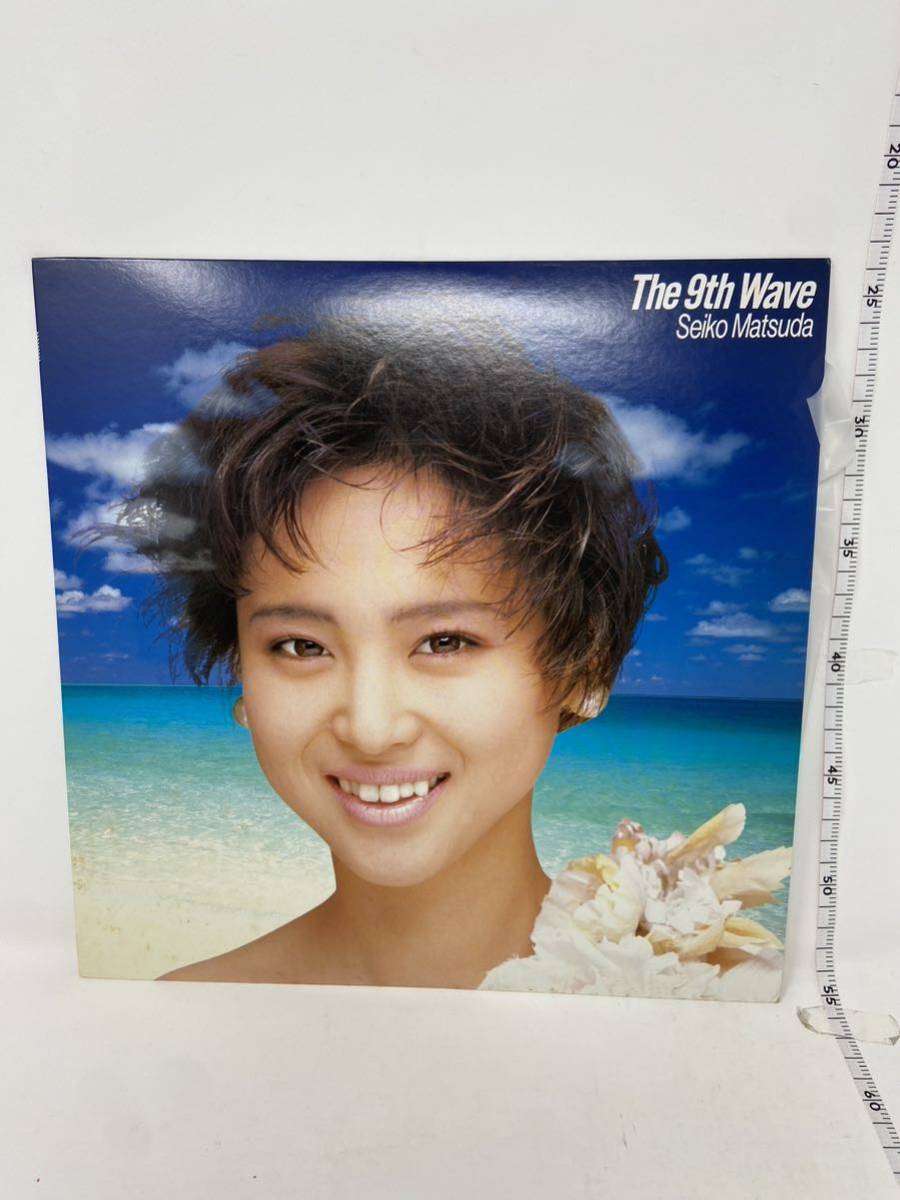 大人気新品 激レア!LPレコード 松田聖子 The 9th Wave 直筆サイン色紙