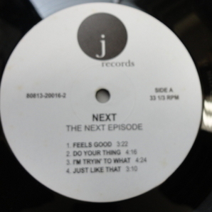 Next - The Next Episode レア・PROMOサンプラー12EP メロウR&B Feels Good / Do Your Thing / I'm Tryin' To What / Just Like That 収録の画像1