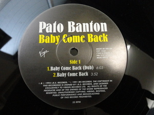 Pato Banton - Baby Come Back ヒットチューン POPレゲエ 12 視聴