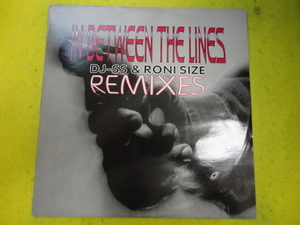 In Between The Lines - DJ-SS & Roni Size (Remixes) オリジナル原盤 12 アグレッシブ・サウンド　視聴