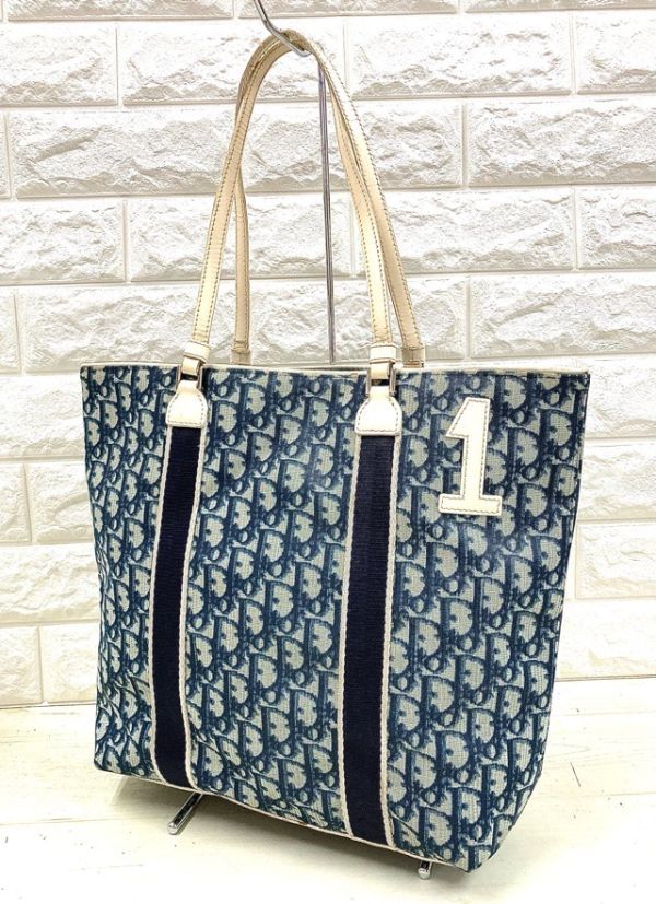翌日発送可能】 Christian Dior rastaline トロッター トートバッグ