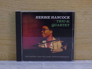 △F/179●ジャズ音楽CD☆ハービー・ハンコック HERBIE HANCOCK☆トリオ・アンド・カルテット TRIO＆QUARTET☆中古品