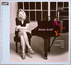 (XRCD24) Diana Krall 『All For You』 ダイアナ・クラール オール・フォー・ユー A Dedication to the Nat King Cole Trio