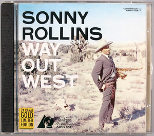 (GOLD CD) Sonny Rollins 『Way Out West』 輸入盤 CAPJG 008 Analogue Productions ソニー・ロリンズ ウェイ・アウト・ウェスト / CAPJS