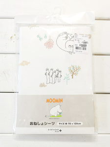 MOOMIN bed‐wetting sheet 70cm*120cm organic cotton Moomin flower .