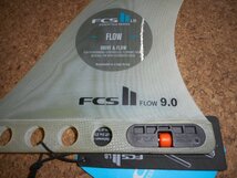 送料無料▲FCS II FLOW PG LONGBOARD FIN 9.0 CLEAR　新品_画像6