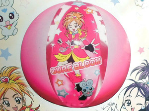 [ postage 185 jpy ] rare beach ball Futari wa Precure Splash Star Splash Star 40cm unused 2006 year that time thing 