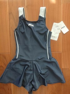 FILA 水着 ネイビー 130 新品 小学校 