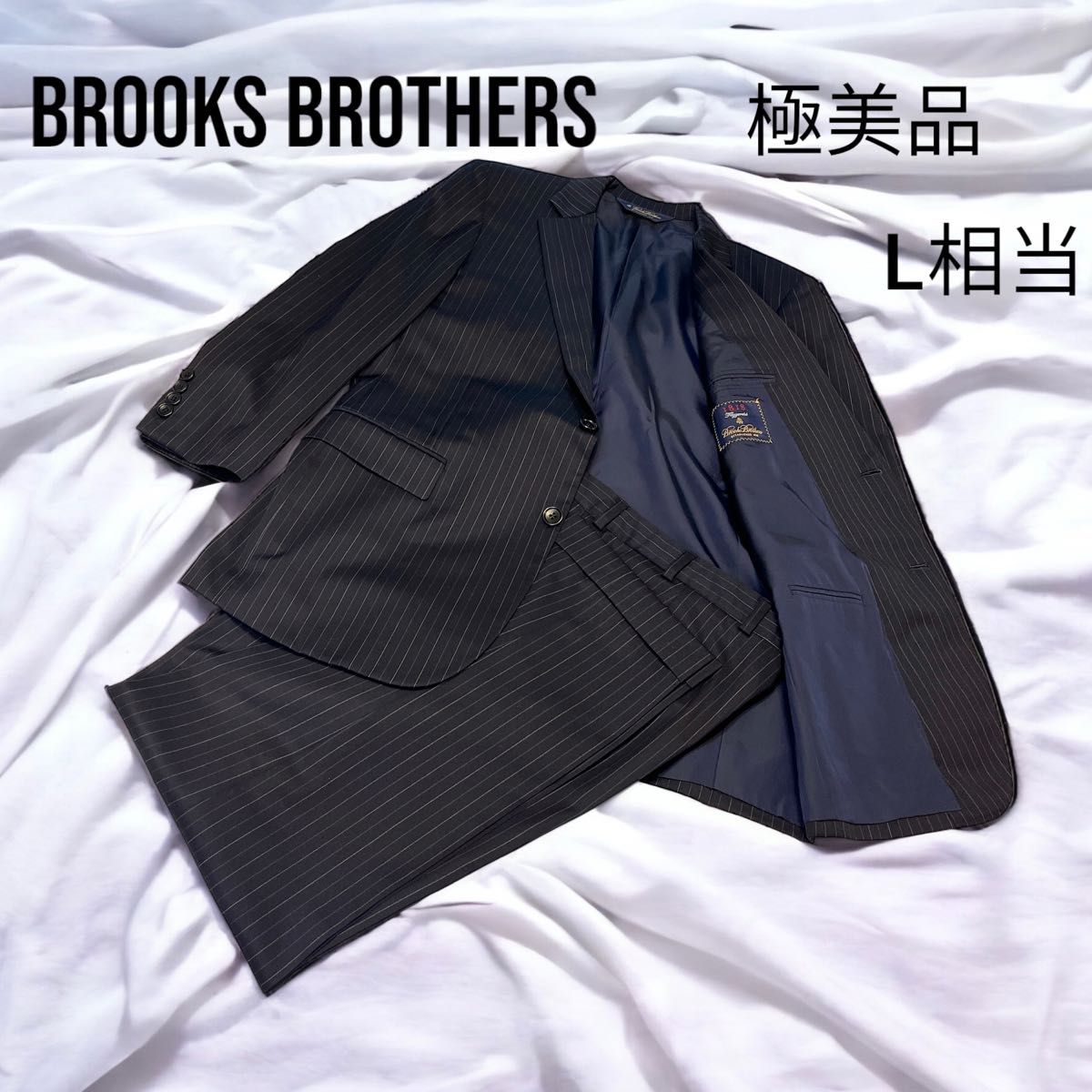 80【極美品】ブルックスブラザーズ スーツ YA5 A4 メンズ 36SHT 30W M