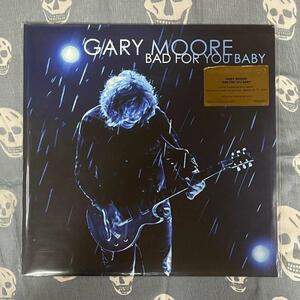 ♪美盤/限定1,500♪Gary Moore - Bad For You Baby (Blue Vinyl)/再生2回/音飛びなし/高音質盤/180g重量盤/Music On Vinyl