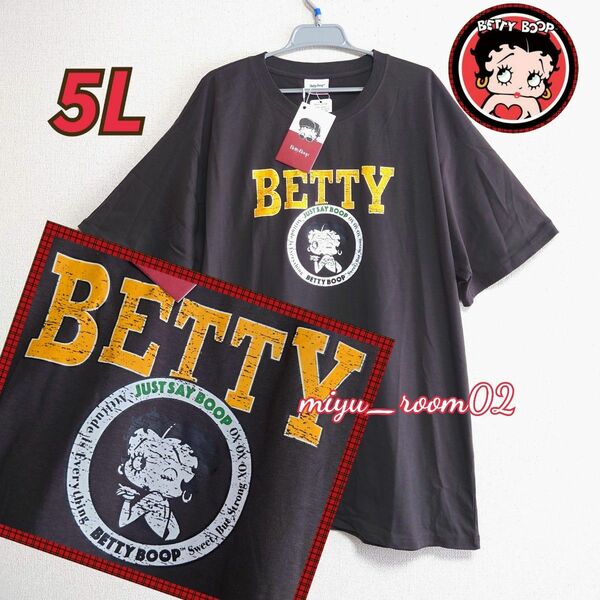 【新品☆】ベティ Tシャツ(Betty Boop)☆5L