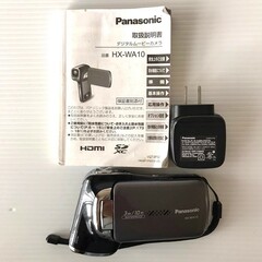 【通電確認済み】 Panasonic デジタルムービーカメラ HX-WA10 フルHD ビデオカメラ ハンディカメラ パナソニック デジタルビデオカメラ