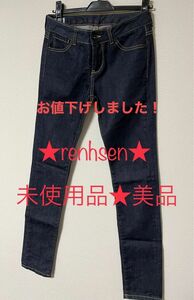 renhsen★ストレッチスキニーデニム★未使用品★美品