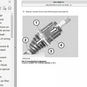 BMW X5 E53 整備書 修理書 リペアマニュアル ボディー修理 配線図 オーナーズマニュアルの画像4