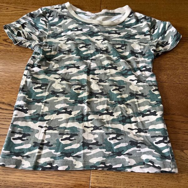 半袖Tシャツ 子供服 130サイズ 迷彩柄 ゆうパケットポストミニ発送