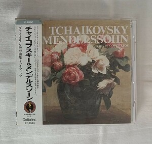 チャイコフスキー　メンデルスゾーン　ヴァイオリン協奏曲集～ハイフェッツ　CD
