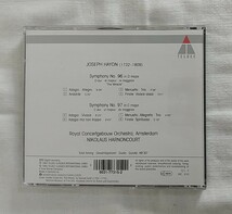 ハイドン　交響曲　第96番　第97番　アムステルダム・ロイヤル・コンセルトヘボウ管弦楽団　ニコラウス・ハーノンコート　CD_画像6