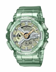 カシオ　腕時計 ジーショック ミッドサイズモデル GMA-S110GS-3AJF レディース グリーン