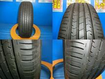 送料無料 中古 ブリヂストン エコピア NH100C 185/70R14 88S 1本 アリオン アレックス カローラ シビック アコード インプレッサ_画像3