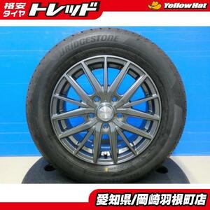 195/65R15 新品 夏タイヤ アルミ 4本 ブリヂストン NEWNO ニューノ + 共豊 PREDICT 15インチ アクセラ アテンザ 岡崎