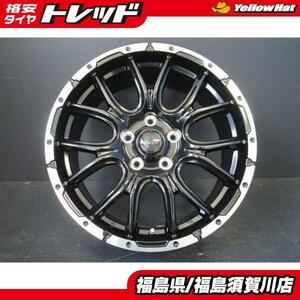 VENES SUV ヴェネス M7 7J-17 +38 114.3 5H ブラックポリッシュ 新品 4本セット デリカD5 RAV4 エクストレイル 須賀川店頭取付OK