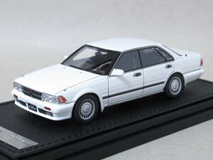 1/43 Nissan Gloria Y31 gran turismo SV white 1257