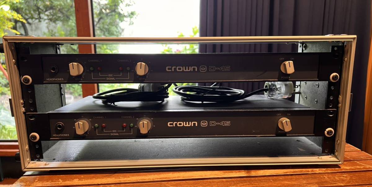 ヤフオク! -「crown d45」(パワーアンプ) (レコーディング、PA機器)の