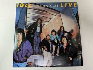 【美盤】10cc Live And Let Live 2枚組 国内盤 LP SFX-10030/31