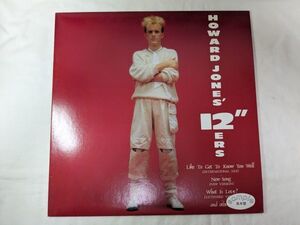 【美盤】Howard Jones　Howard Jones' 12インチErs P-6200 見本盤