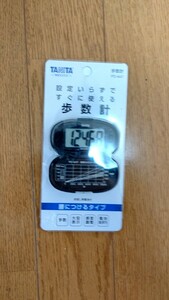 タニタ PD-647-BK ブラック 歩数計